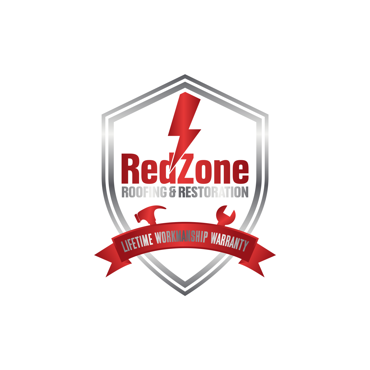 RedZone lifetime workmanship warranty emblem