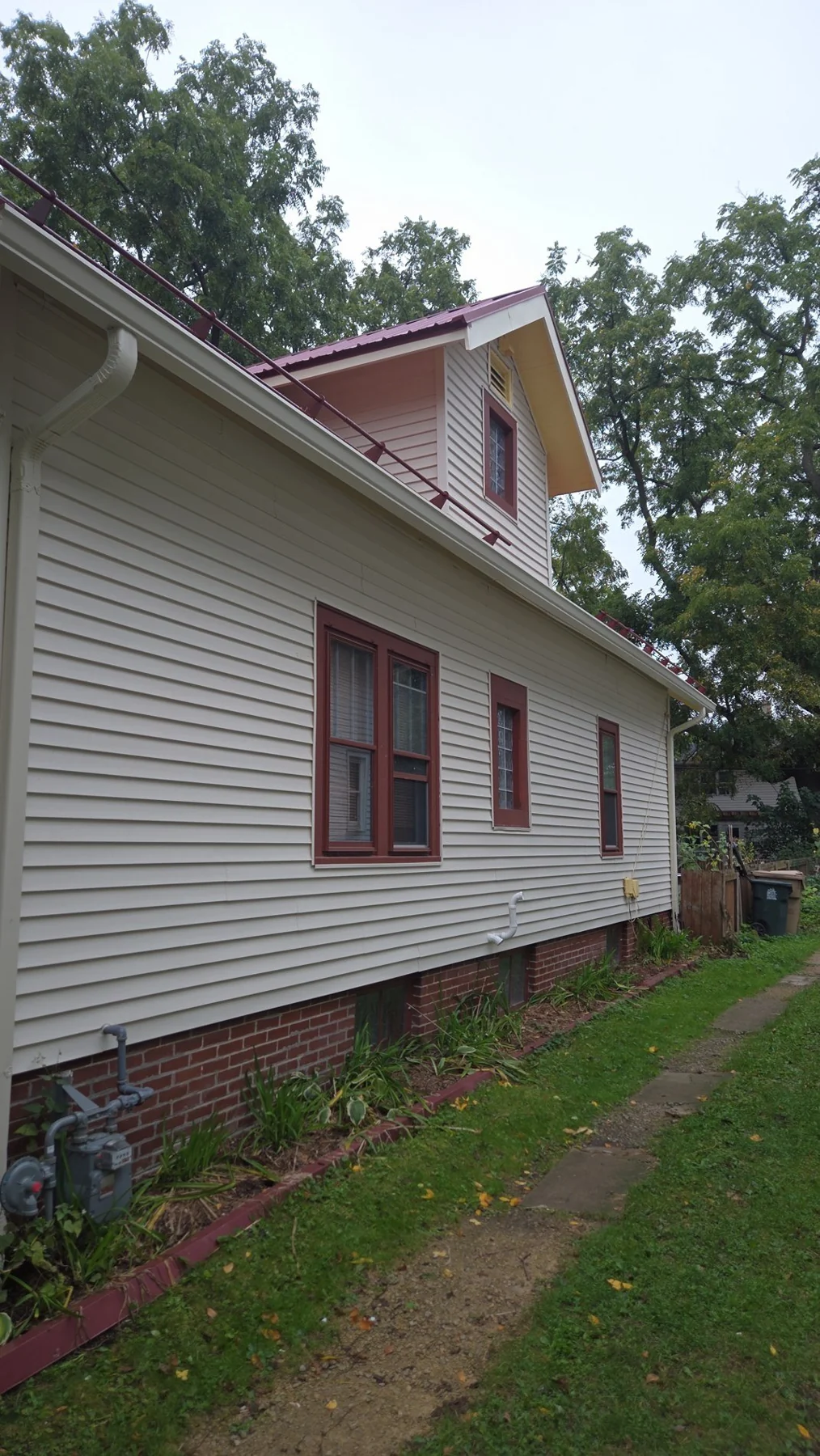 A complete exterior — RedZone siding project